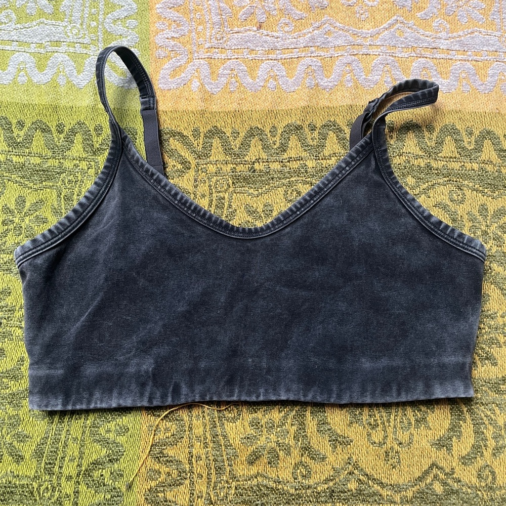 Aerie Offline Charcoal Sports Bra